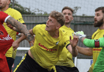 Newent Town's second-half push not enough