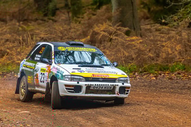 Gary Bollands and Nigel Baldwin will be looking to make their mark in the Subaru Impreza Wagon