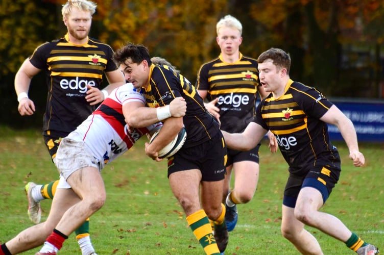 Newent started well but were overhauled by Bromsgrove