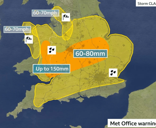 Council issues advice as Storm Claudia hits