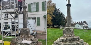 Historic Plague Cross at St Mary’s Church restored