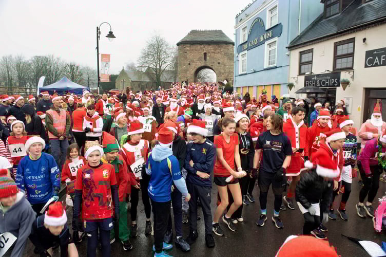 Festive fun run
