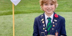 George, 9, shows juniors way to win