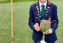 George, 9, shows juniors way to win