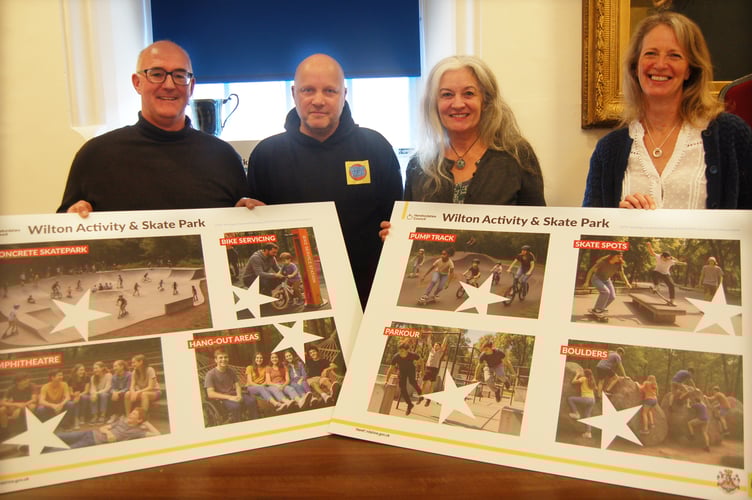 Skate park development team