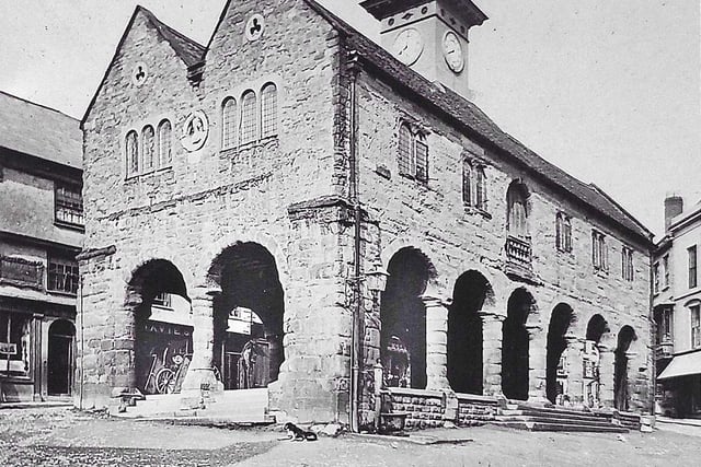 Rare early photo of town’s historic Market House unearthed