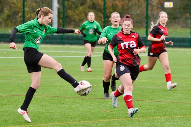 Ross Juniors Ladies beat Belmont Wanderers 5-3 in the cup