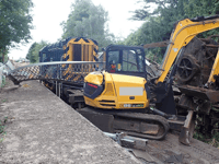 Digger on train which pulled down 133-year-old bridge loaded wrongly 