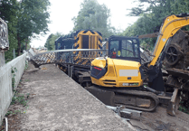 Digger on train which pulled down 133-year-old bridge loaded incorrectly