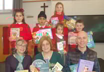 Christian book donation enriches primary school library
