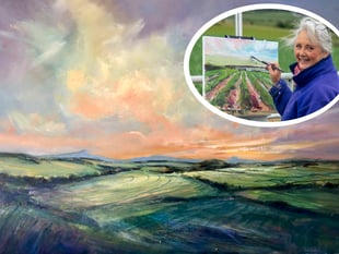 Sarah Jane Brown's art debuts at new gallery