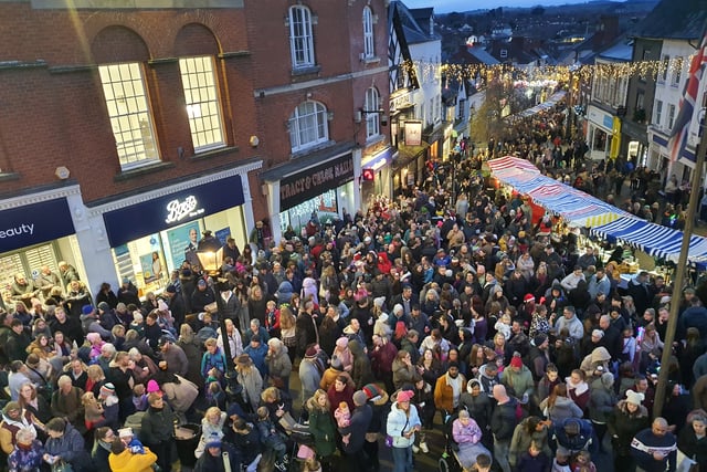 Christmas Fayre attracts large crowds and festive cheer
