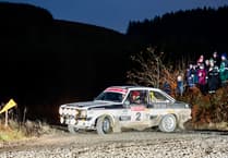 Pryce is right in the Roger Albert Clark Rally