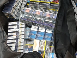 Counterfeit tobacco worth £4,000 found hidden in car