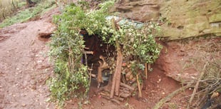 Young BMX bikers frightened by man with axe in woods 