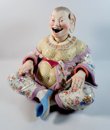 A large Meissen Pagoda figure