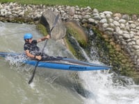 Sid crowned European canoeing champion