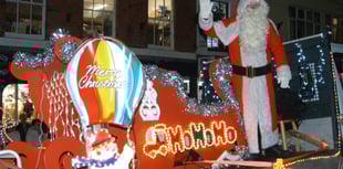 Father Christmas and friends join Ross Carnival Lantern Parade