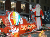 Father Christmas and friends join Ross Carnival Lantern Parade