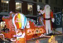 Father Christmas and friends join Ross Carnival Lantern Parade