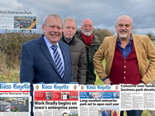 Ross Enterprise Park construction begins
