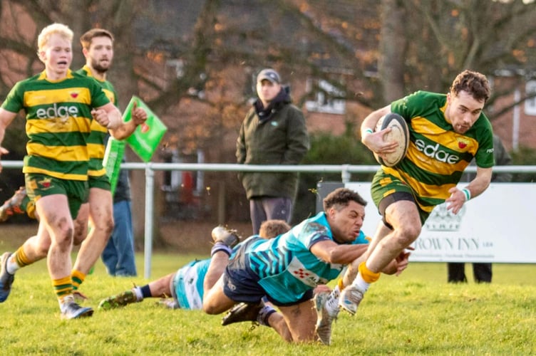 Newent scored four tries before Banbury got on the board