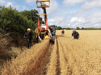 Gratitude expressed to local farmers by fire chief