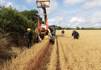 Gratitude expressed to local farmers by fire chief