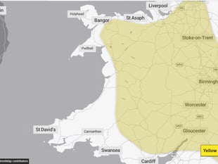 Snow and ice warning issued  across area