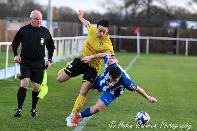Dylan Hart put the Daffs in front, but Ludlow's late show took all three points