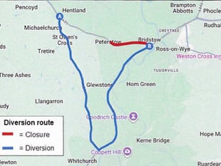 A49 overnight closures for winter maintenance
