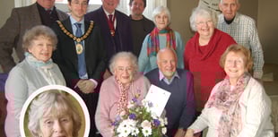 Rosemary Rigby celebrates 90th birthday with community support