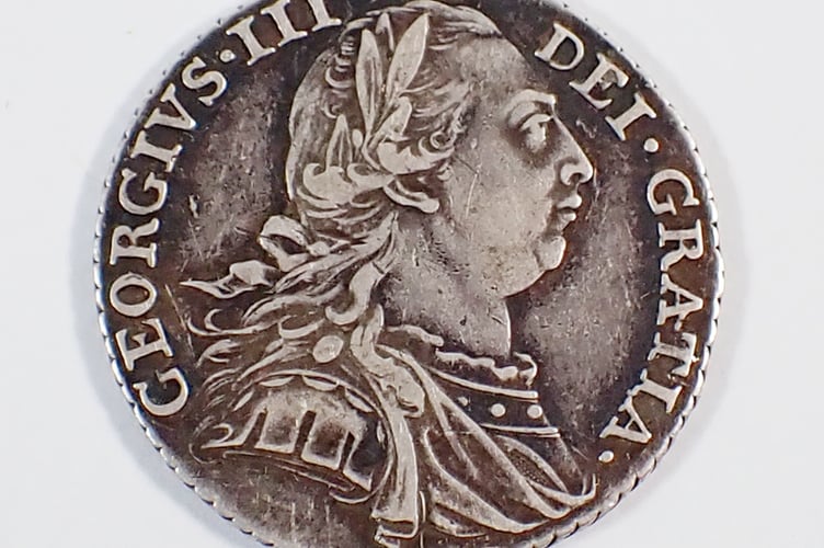 A George III shilling