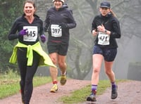 Runners reach for the skies in Blazers hill race