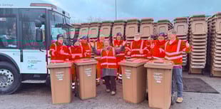 Garden waste bin collection service restarts
