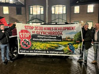 Villagers' anger over new town plans for 5,500 homes