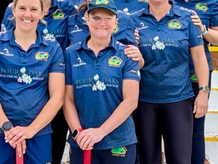 Aston's women presented with 100 trophy ahead of 50th anniversary