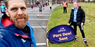 Blazers have a blast running parkruns far and wide