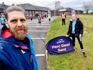 Blazers have a blast running parkruns far and wide
