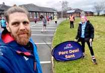 Blazers have a blast running parkruns far and wide