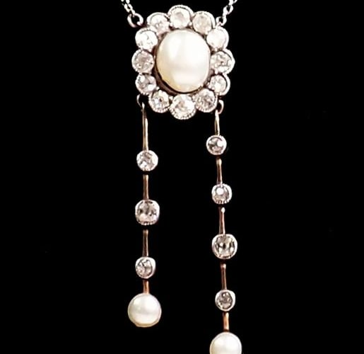 Edwardian Negligee Necklace 