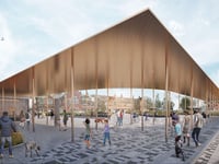 Transport Hub moves closer to completion as canopy construction begins