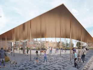 Transport Hub moves closer to completion as canopy construction begins