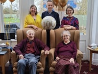 Former GP celebrates 100 with his family