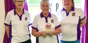 Bowls club on a roll with county community award
