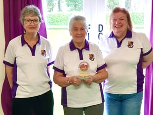 Bowls club on a roll with county community award
