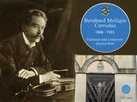 Ross to honour violinist musician with Blue Plaque