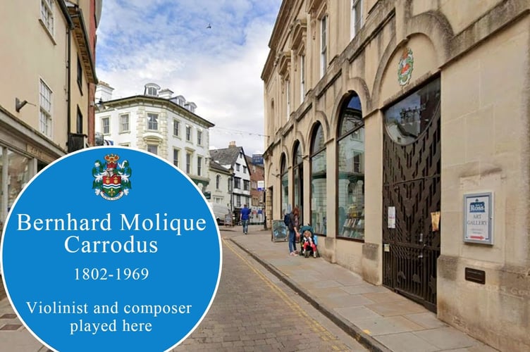 A plaque proposal to honour a once famous musician needs amending