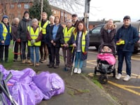 Ross Community Litter Crew tackles town centre car parks