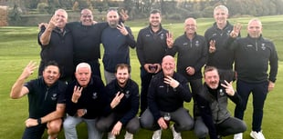 B boys secure golf hat-trick while As go close